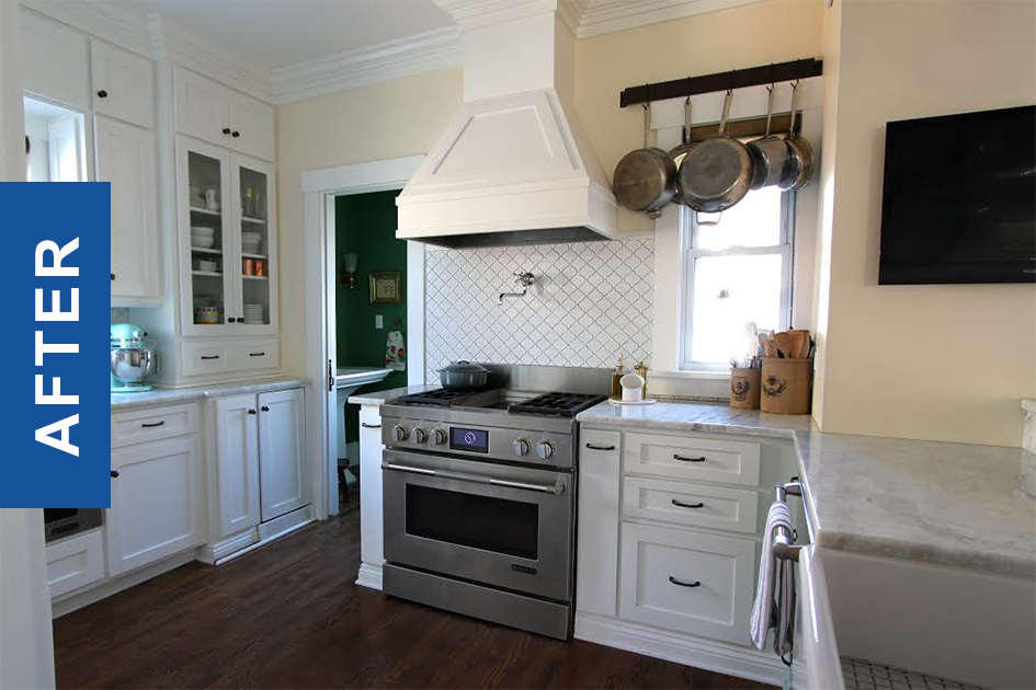 Before and After Kitchen Renovation