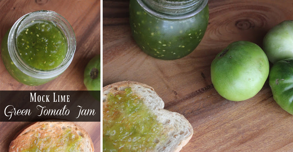 Green Tomato Lime Homemade Jelly Recipe