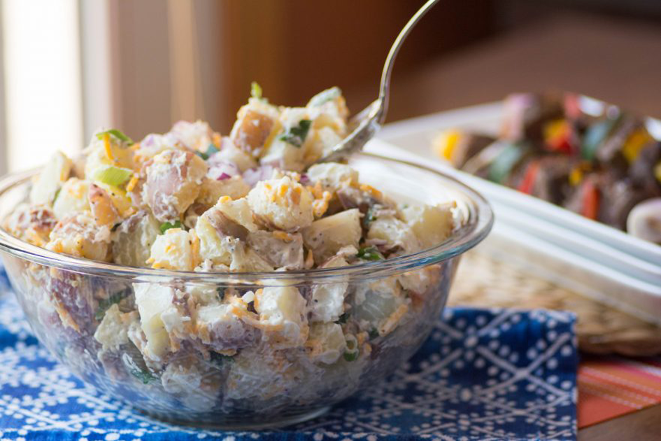 Healthy Potato Salad Stirlist Nebraska Food Bloggers