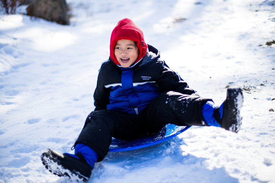 Sledding in Omaha