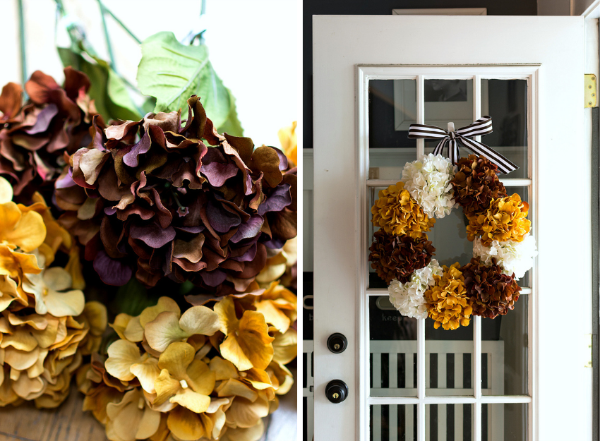 Hydrangea Wreath DIY | It All Started With Paint